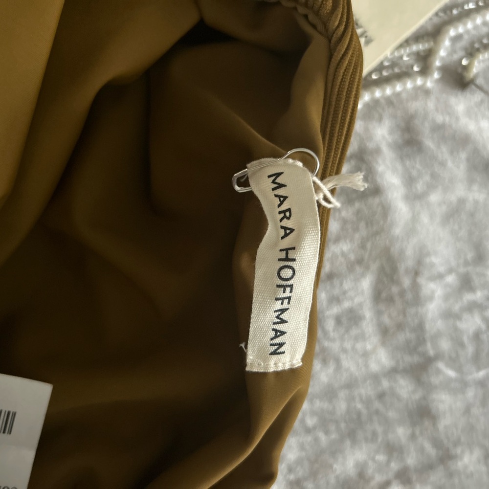 Mara Hoffman Olive Ribbed Swimwear NWT - Picture 5 of 6
